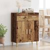 vidaXL Buffet Bois ancien 34 x 69,5 x 89 cm Bois d'ing&eacute;nierie