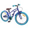 vidaXL V&eacute;lo pour Enfants 18 Pouces pour les 5-7 ans Bleu fonc&eacute;