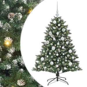 vidaXL Sapin de No&euml;l artificiel Vert 120 cm PVC, plastique et acier
