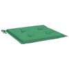 vidaXL Coussins de chaise jardin lot de 4 vert 50x50x4 cm tissu oxford