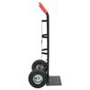vidaXL Chariot à main Noir et Rouge 57 x 46 x 113 cm Acier