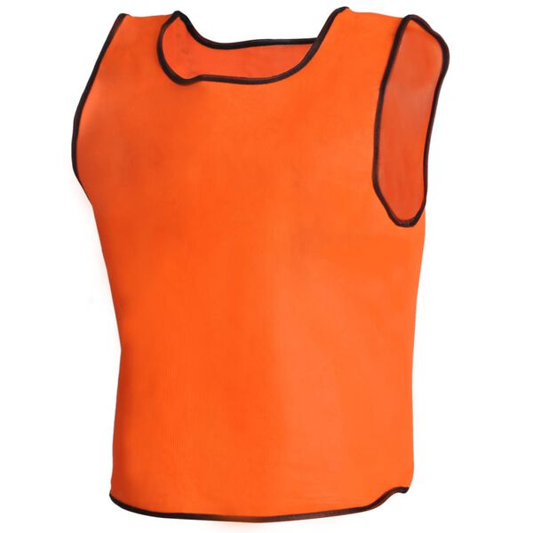 10 pcs Gilet de formation Junior Orange