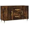 vidaXL Buffet ch&ecirc;ne fum&eacute; 100x36x60 cm bois d'ing&eacute;nierie