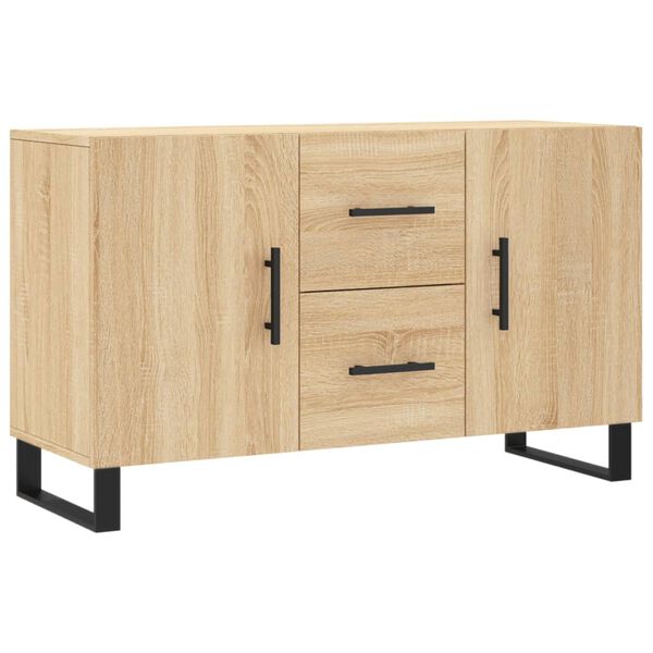 vidaXL Buffet chêne sonoma 100x36x60 cm bois d'ingénierie