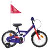 vidaXL V&eacute;lo pour Enfants 14 Pouces pour les 3-5 ans Bleu fonc&eacute;