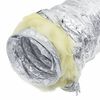 vidaXL Conduit de ventilation isol&eacute; aluminium 6 m &Oslash;10 cm