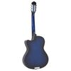 vidaXL Jeu de guitare 12pcs occidental avec &eacute;galiseur et 6 cordes Bleu