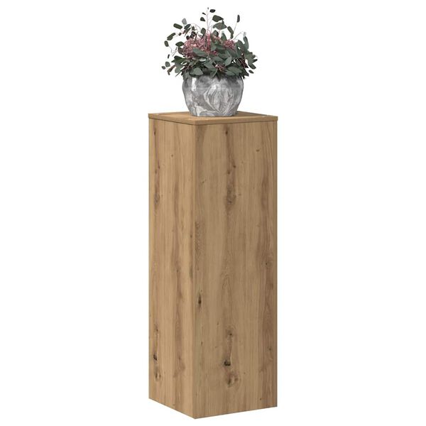 vidaXL Support pour plantes 33x33x100 cm bois d'ing&eacute;nierie