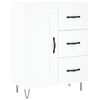 vidaXL Buffet blanc 69,5x34x90 cm bois d'ing&eacute;nierie