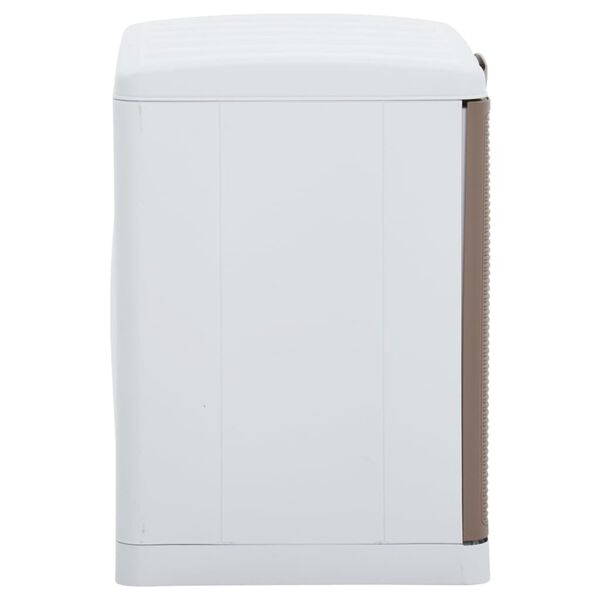 vidaXL Armoire &agrave; chaussures Taupe 40x30x40 cm