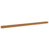 vidaXL Lit sur&eacute;lev&eacute; de jardin 1152x50x36 cm acier corten