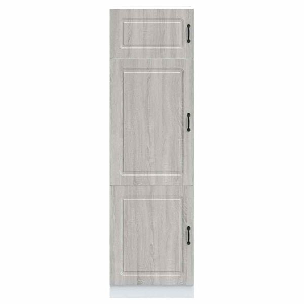 vidaXL Armoire de cuisine Kalmar sonoma gris bois d'ing&eacute;nierie