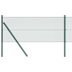vidaXL Cl&ocirc;ture en fils soud&eacute;s pour fixation au sol 10 x 0,6 m Vert