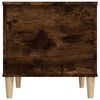 vidaXL Table basse Ch&ecirc;ne fum&eacute; 60x44,5x45 cm Bois d'ing&eacute;nierie