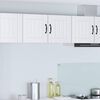 vidaXL Armoire de cuisine Lucca Blanc 80 x 31 x 40 cm
