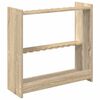 vidaXL Support de queue de billard Bois d'ing&eacute;nierie 60 x 20 x 57 cm
