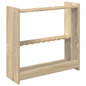 vidaXL Support de queue de billard Bois d'ing&eacute;nierie 60 x 20 x 57 cm
