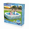 Bestway Piscine gonflable pour enfants Bleu 229x152x56 cm