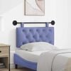 vidaXL T&ecirc;te de lit suspendue Bleu denim 90 x 55 x 7 cm tissu