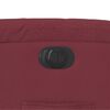 vidaXL Fauteuil inclinable électrique rouge bordeaux tissu
