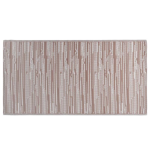 vidaXL Tapis d'ext&eacute;rieur ARAKIL marron 80x150 cm PP