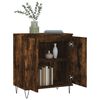 vidaXL Buffet Chêne fumé 60x35x70 cm Bois d'ingénierie
