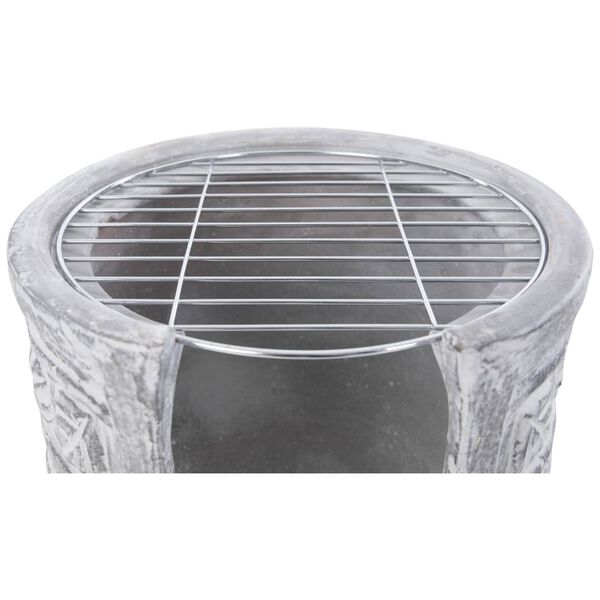 RedFire Chemin&eacute;e Acopulco Argile Gris clair