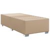 vidaXL Cadre de lit sans matelas cappuccino 90x200 cm similicuir