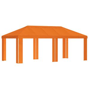 vidaXL Housse de Gazebo 6 x 3 m Orange Polyester 190