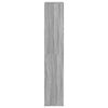 vidaXL Cloison de s&eacute;paration sonoma gris 100x33x175 cm bois ing&eacute;nierie