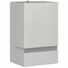 vidaXL Applique murale d'ext&eacute;rieur argent&eacute; acier inoxydable