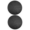 vidaXL Housses pour meubles de jardin 2 pcs 6 &oelig;illets &Oslash;125x75 cm rond