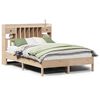 vidaXL Lit biblioth&egrave;que sans matelas 160x200 cm bois massif de pin