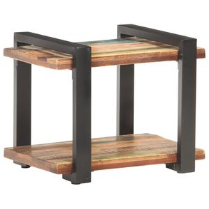 vidaXL Table de chevet 50x40x40 cm Bois de r&eacute;cup&eacute;ration massif
