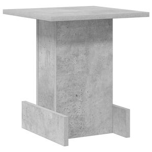 vidaXL Table d'appoint Gris b&eacute;ton 35,5 x 35 x 40 cm Bois d'ing&eacute;nierie