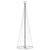 vidaXL Arbre de Noël cône 310 LED Blanc chaud 100x300 cm