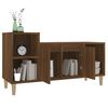 vidaXL Meuble TV Chêne marron 100x35x55 cm Bois d'ingénierie