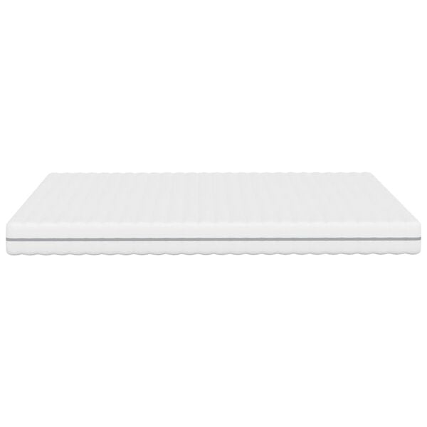 vidaXL Matelas en mousse moyennement doux 200x200 cm