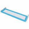 vidaXL Barri&egrave;re de lit de s&eacute;curit&eacute; pour tout-petits 2pcs Bleu 150x42cm