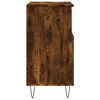 vidaXL Buffet Ch&ecirc;ne fum&eacute; 60x35x70 cm Bois d'ing&eacute;nierie