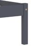 vidaXL Cadre de lit avec 4 tiroirs Gris Bois de pin massif 180x200 cm