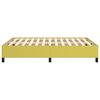 vidaXL Cadre de lit sans matelas vert 140x190 cm tissu