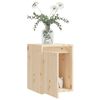 vidaXL Armoires murales 2 pcs 30x30x40 cm Bois de pin massif