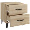 vidaXL Tables de chevet 2 pcs Chêne sonoma 40x35x47,5 cm