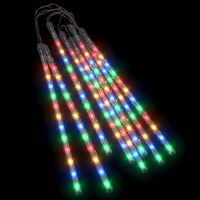 vidaXL Guirlandes lumineuses 8 pcs 30 cm 192 LED coloré