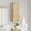 vidaXL Armoire murale de salle de bain avec &eacute;tag&egrave;re TULUM Ch&ecirc;ne Sonoma