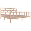 vidaXL Cadre de lit sans matelas bois de pin massif