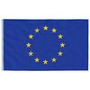 vidaXL Drapeau de l'Europe et mât 5,55 m Aluminium