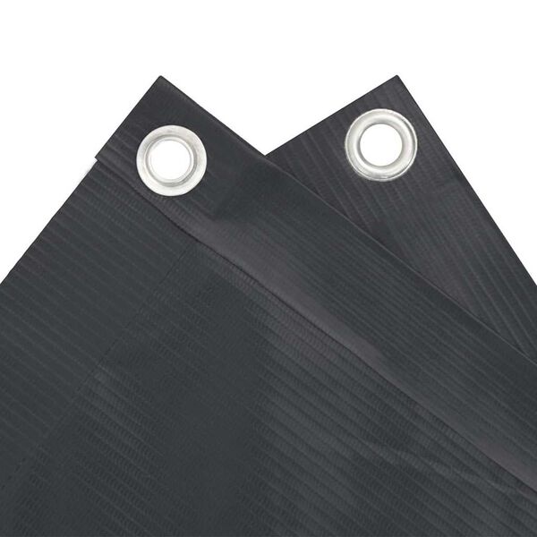 vidaXL &Eacute;cran d'intimit&eacute; de balcon anthracite 500x90 cm PVC