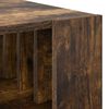 vidaXL Table basse Ch&ecirc;ne fum&eacute; 92 x 49,5 x 45 cm Bois d'ing&eacute;nierie